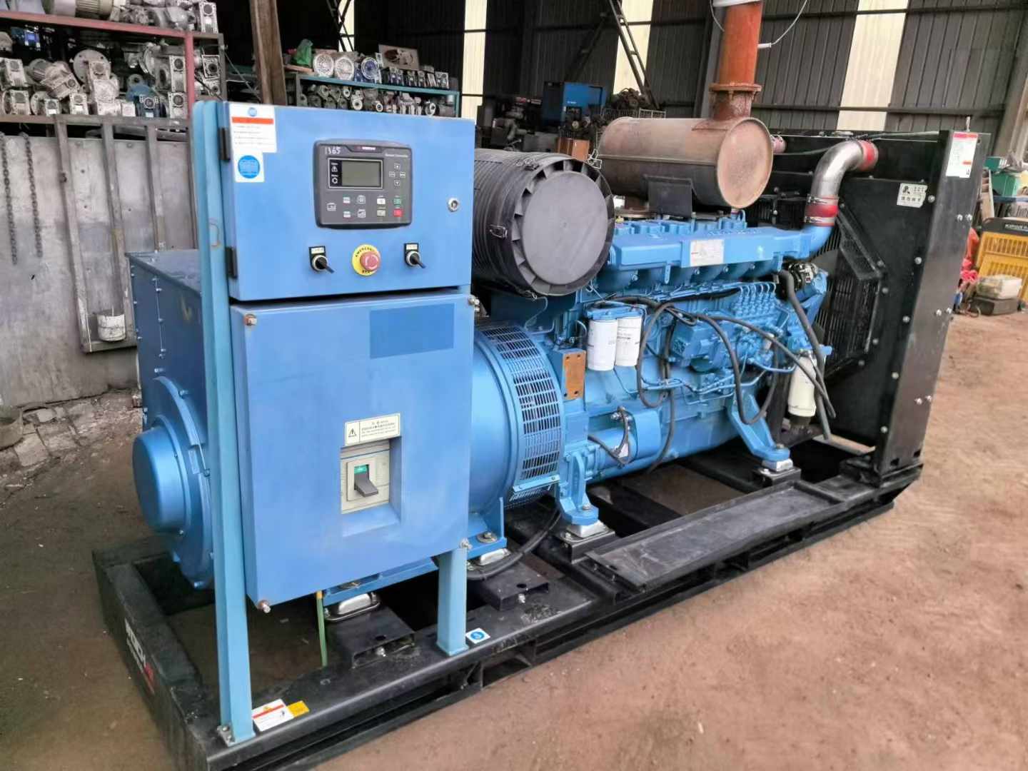 珠晖500kW 柴油发电机组可带动设备功率的计算公式是什么?